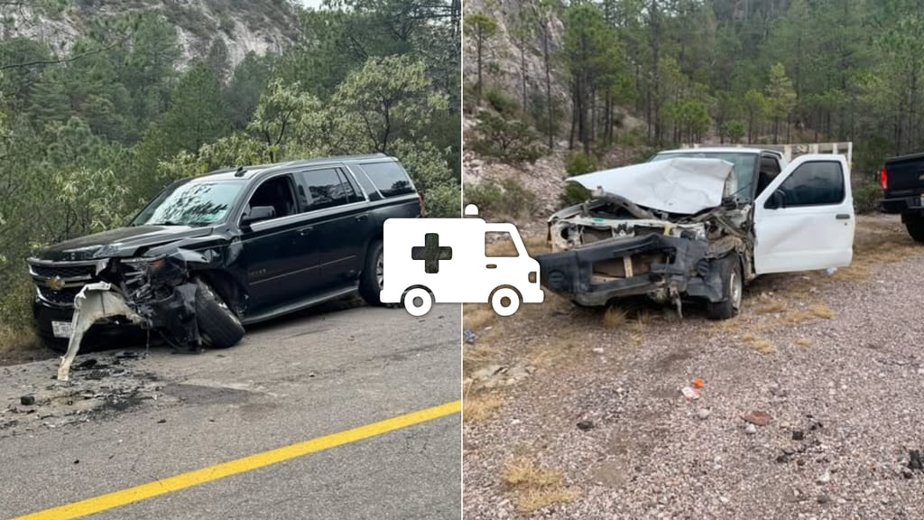 Choque en carretera a Topia deja dos personas lesionadas