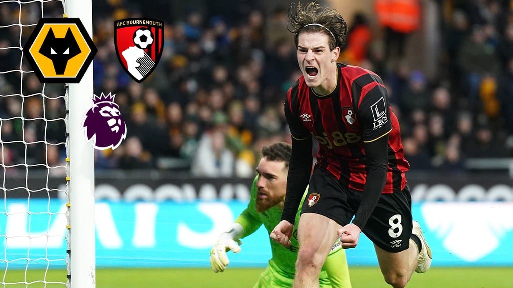 Premier League: Bournemouth vence a los Wolves y los hunde en la pelea por el descenso