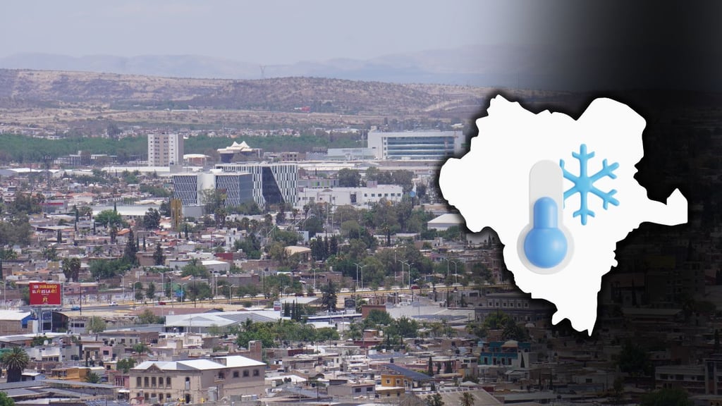 Frente frío 32 dejó una mañana helada en Durango este 31 de enero