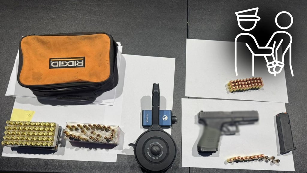 Sentencian a sujeto que fue detenido con arma y cartuchos útiles en carretera de Durango