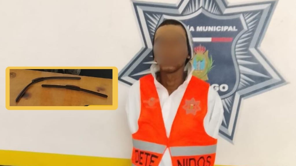 Cae sujeto acusado por robo de autopartes en colonia Los Ángeles