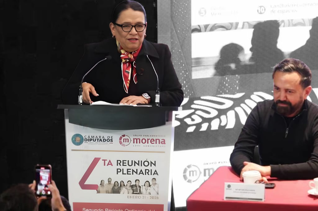 Rosa Icela Rodríguez se reúne con Morena y destaca participación ciudadana en reforma electoral