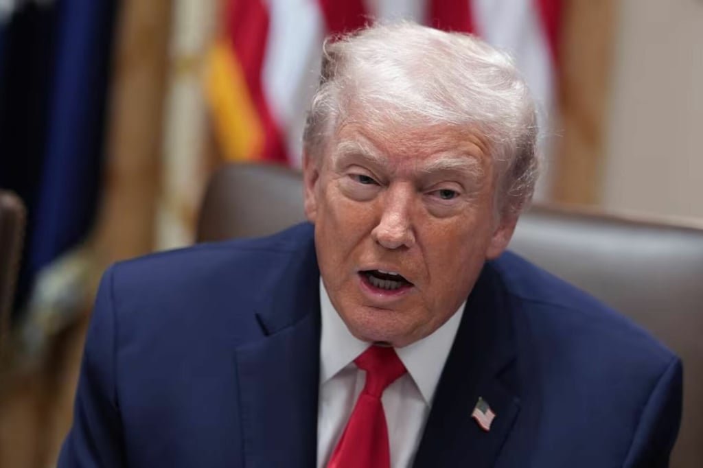 Trump asegura que Irán 'está hablando' con EU; 'veremos si podemos hacer algo', dice