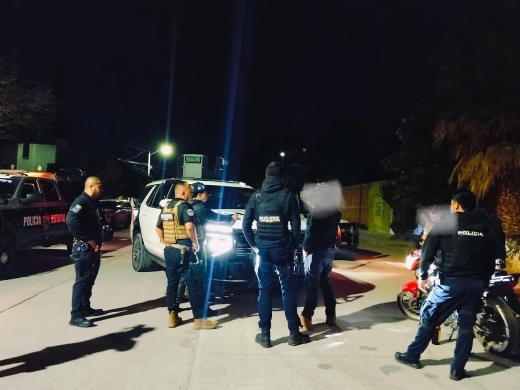 Seguridad. Las personas detenidas fueron puestas a disposición de la autoridad correspondiente.