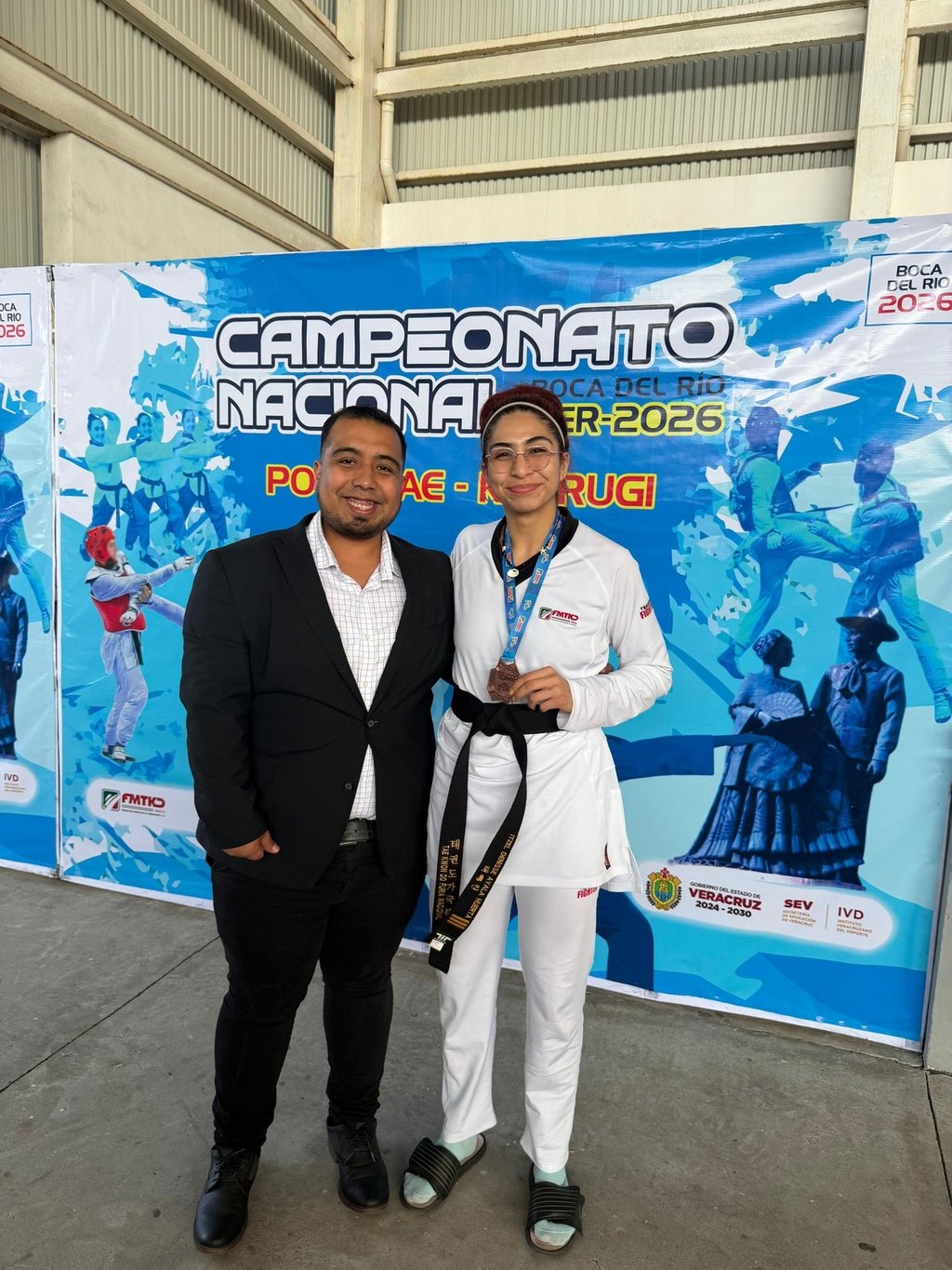 Garra. Previo a esta competencia, la taekwondoísta obtuvo el oro en el 5º Festival Mexicano de Taekwondo.