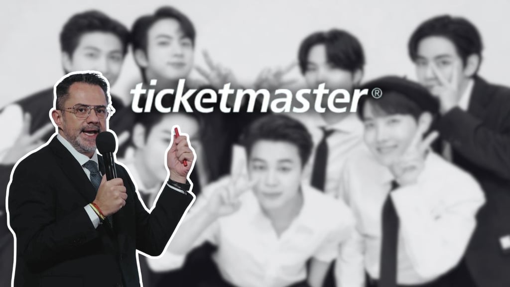 Ticketmaster enfrenta multa por más de 5 mdp tras quejas por caso BTS: Profeco