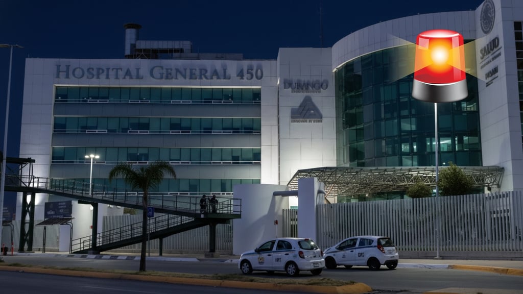 Mujer resulta lesionada tras choque carretero en Guadalupe Victoria; fue trasladada al HG450