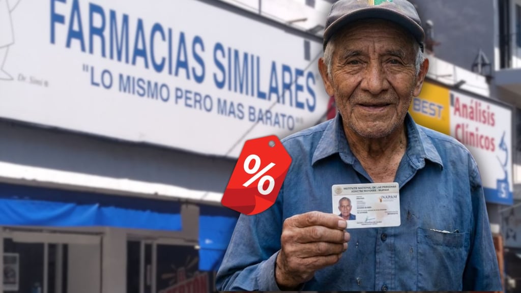Inapam: ¿De cuánto es el nuevo descuento para comprar en Farmacias Similares este 2026?