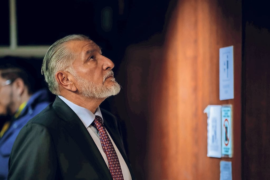 Controversia. La salida de Adán Augusto generó diversas opiniones. La Presidenta dijo que fue una decisión personal. 