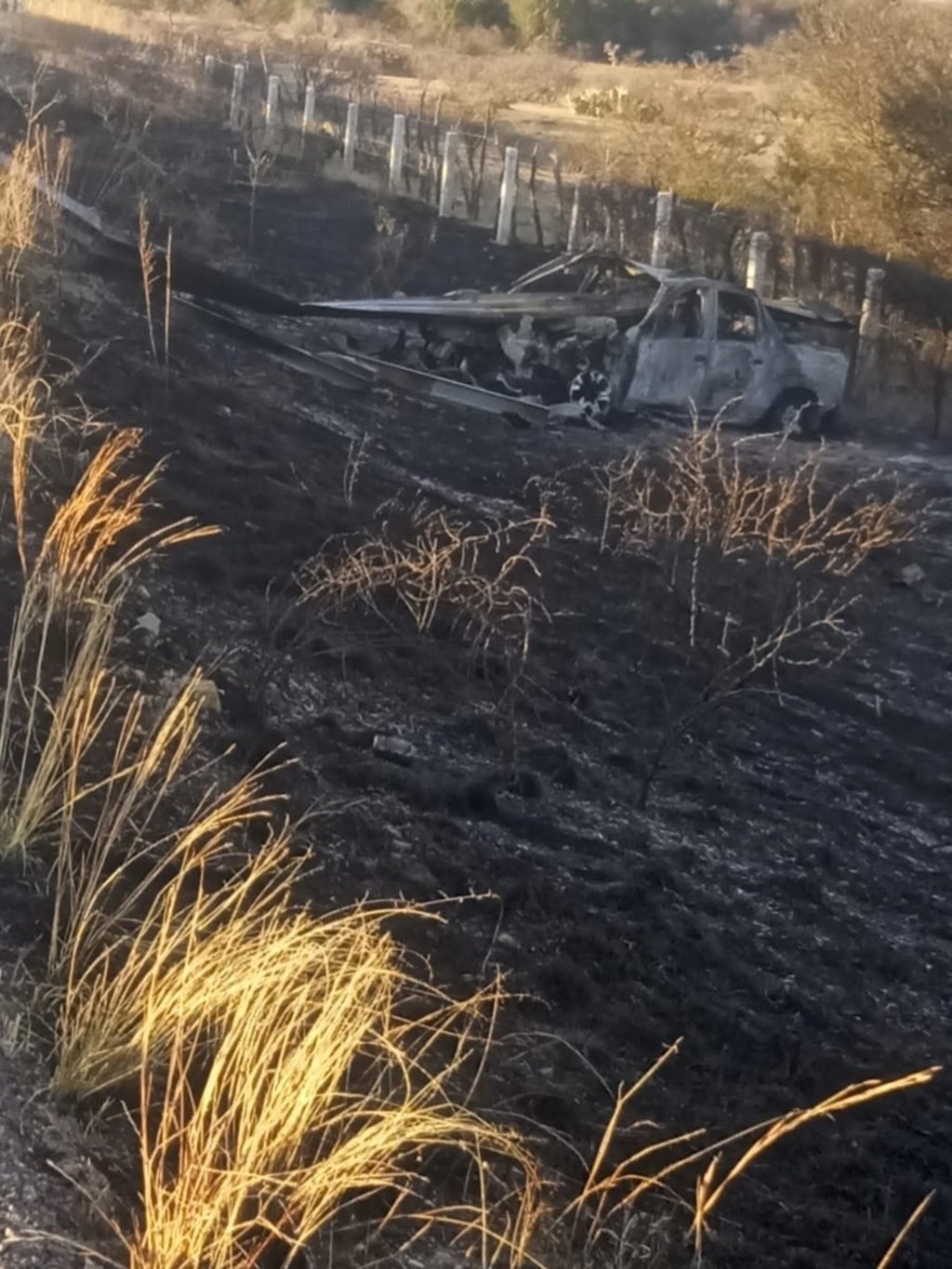 Detalles. Un hombre murió calcinado tras una volcadura en la carretera Panamericana.