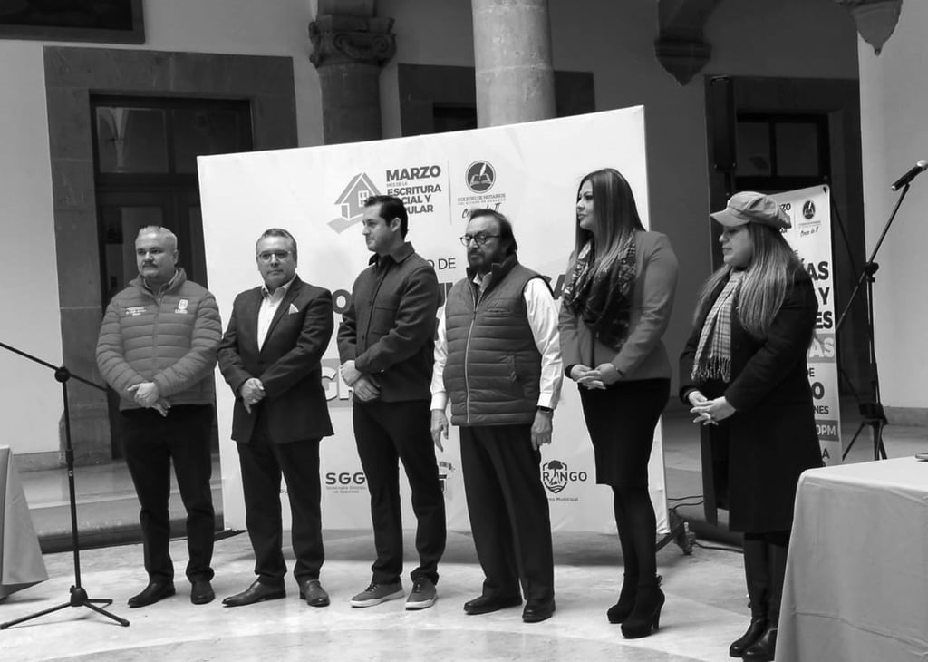 Objetivo. Se busca reducir el rezago que se registra en torno a la escrituración en Durango, el cual implica problemas para las familias y su patrimonio. 