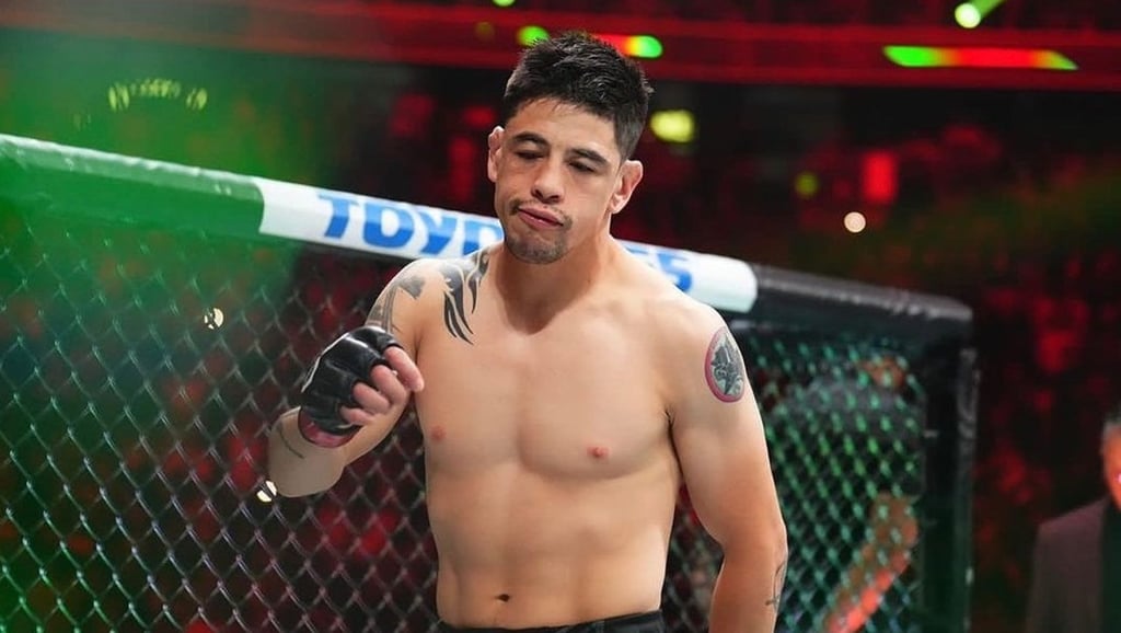 Dato. El tijuanense tenía previsto enfrentar a Asu Almabayev en la pelea estelar de UFC México, marcando su regreso al país.