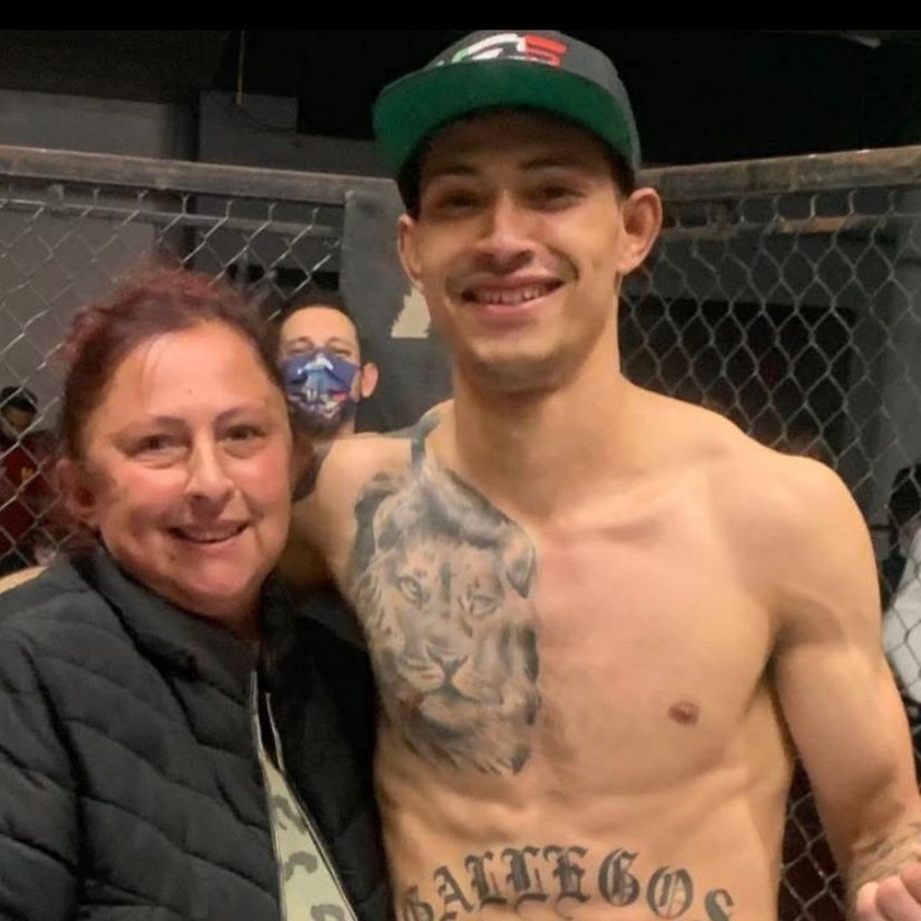 Perfil. Originario de Tlahualilo, Gallegos inició su camino en las artes marciales mixtas en 2020 y ahora busca ampliar su récord.