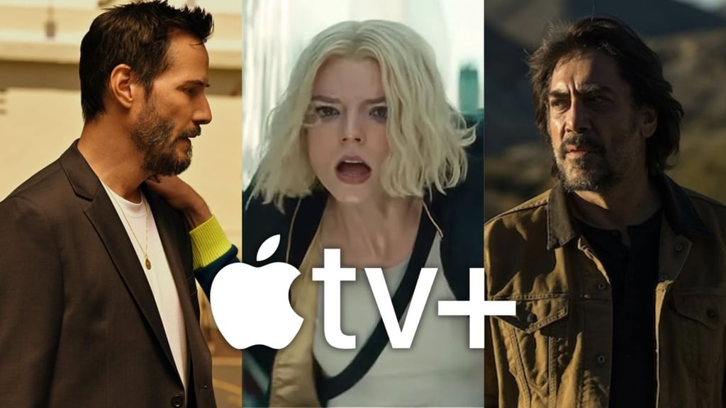 Keanu Reeves, Anya Taylor-Joy y Javier Bardem encabezan estrenos de Apple TV+