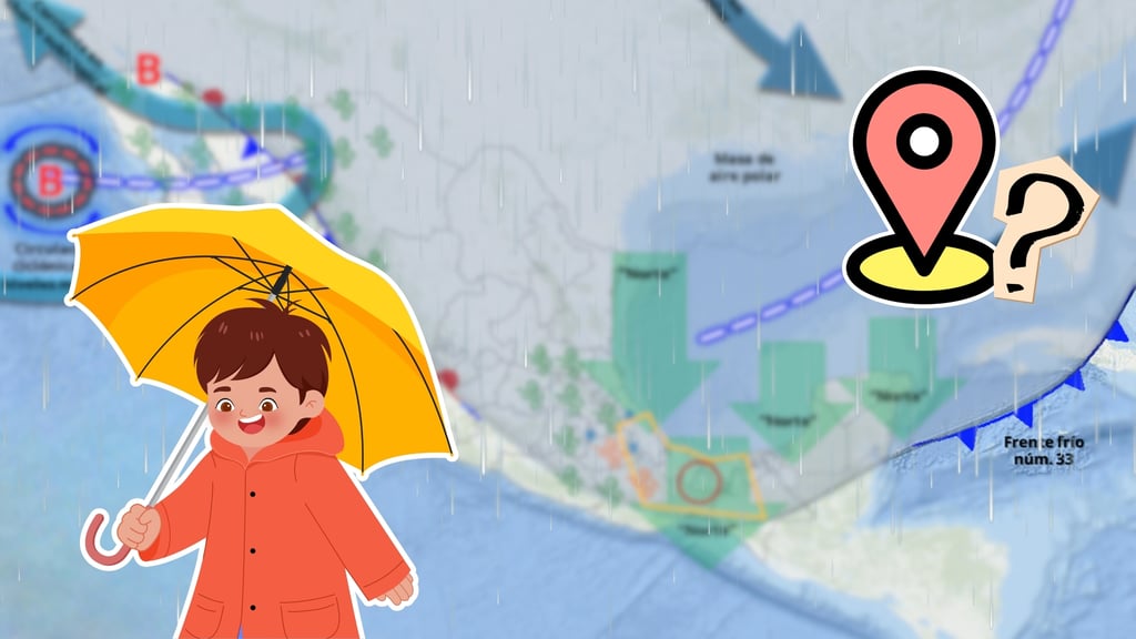 Frente frío 33 dejará fuertes lluvias en algunas zonas de México: ¿dónde y a partir de cuándo?
