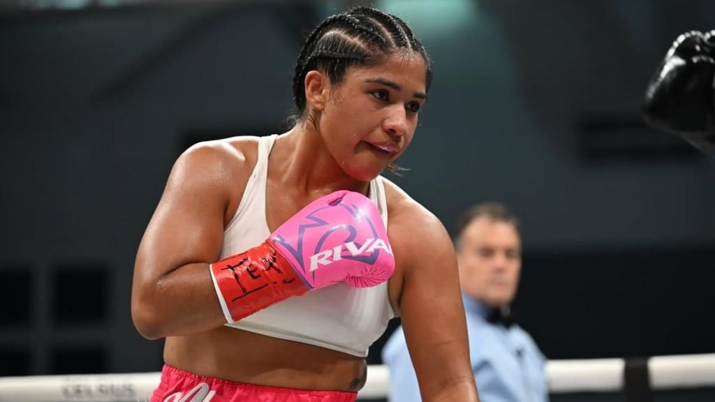Rostro. La boxeadora suma un récord de 8-3-1 y llega a esta etapa tras medirse a excampeonas en escenarios como Wembley.