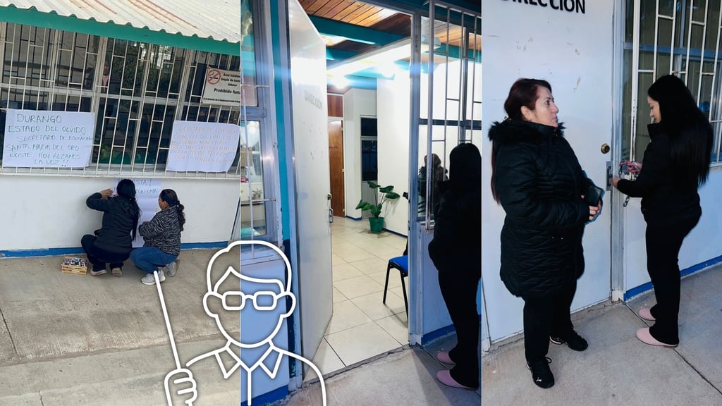 Padres de familia toman la Secundaria Técnica 12 en El Oro por falta de nueve maestros 