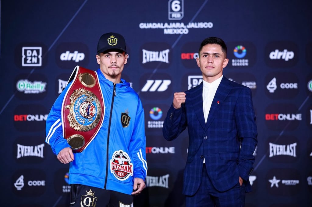 Foto. Medina y Curiel ya se vieron las caras en el siempre dramático pesaje, dejando precedente de un gran combate.