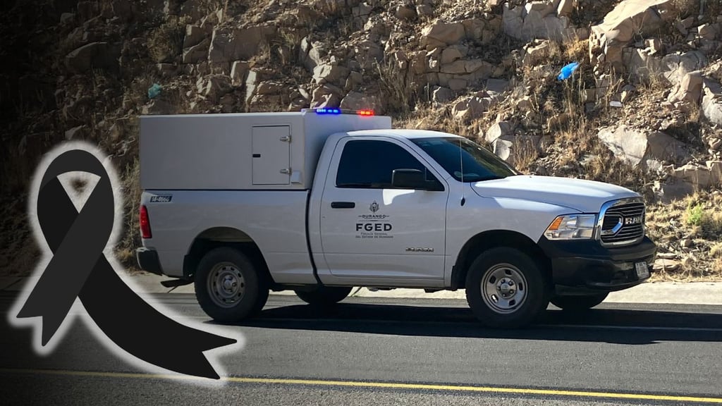 Hombre muere al interior de camioneta sobre carretera de Cuencamé