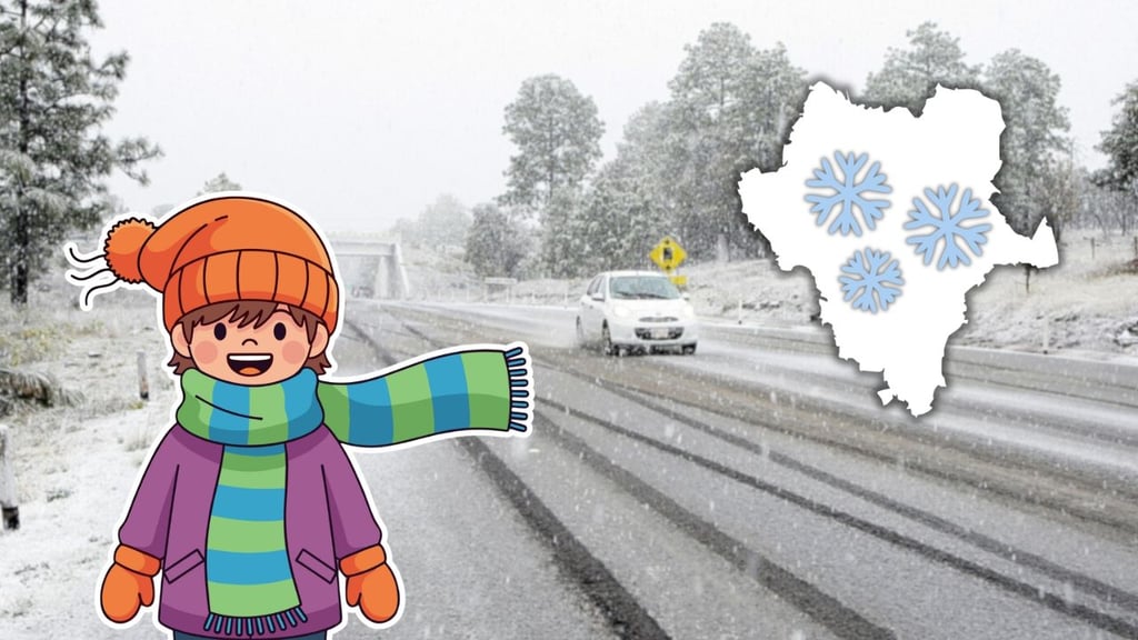 ¿Durango se volverá a pintar de blanco? SMN pronostica nieve o aguanieve este fin de semana