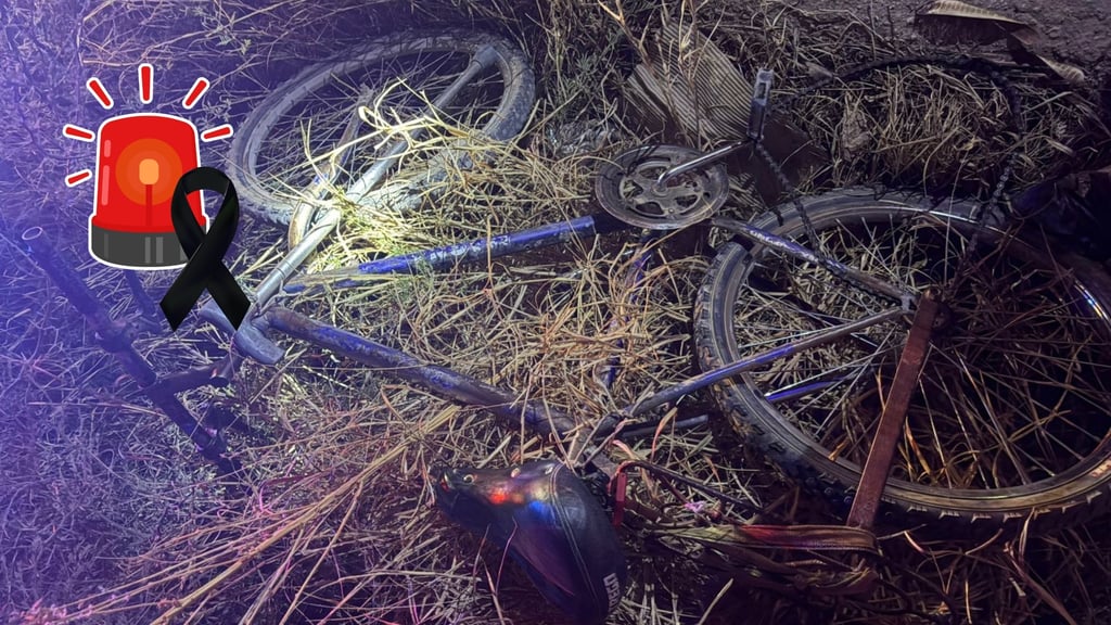 Ciclista muere tras ser embestido por motociclista que se dio a la fuga en Gómez Palacio 