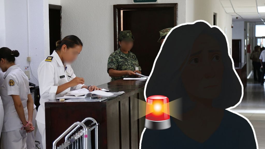 Adulta mayor ingresa al Hospital Militar tras ser agredida por su esposo