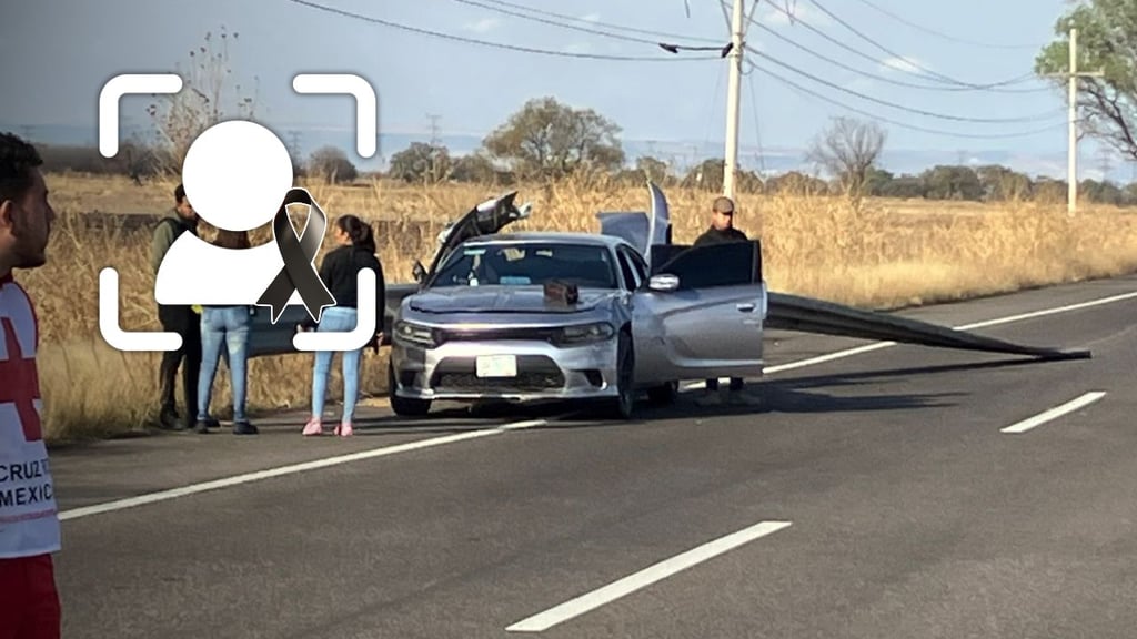 Identifican a occiso y lesionado del choque contra valla de contención en carretera México