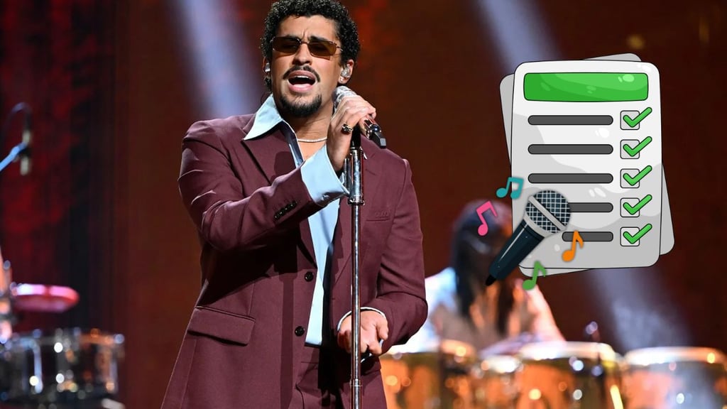 Este es el posible setlist de Bad Bunny para el Medio Tiempo del Super Bowl LX, según sus fans