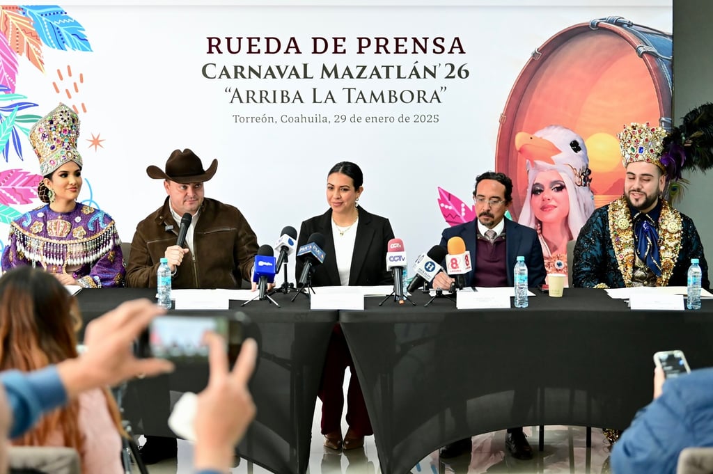 Turismo. Desde el pasado 29 de enero se presentó el Carnaval Internacional de Mazatlán.