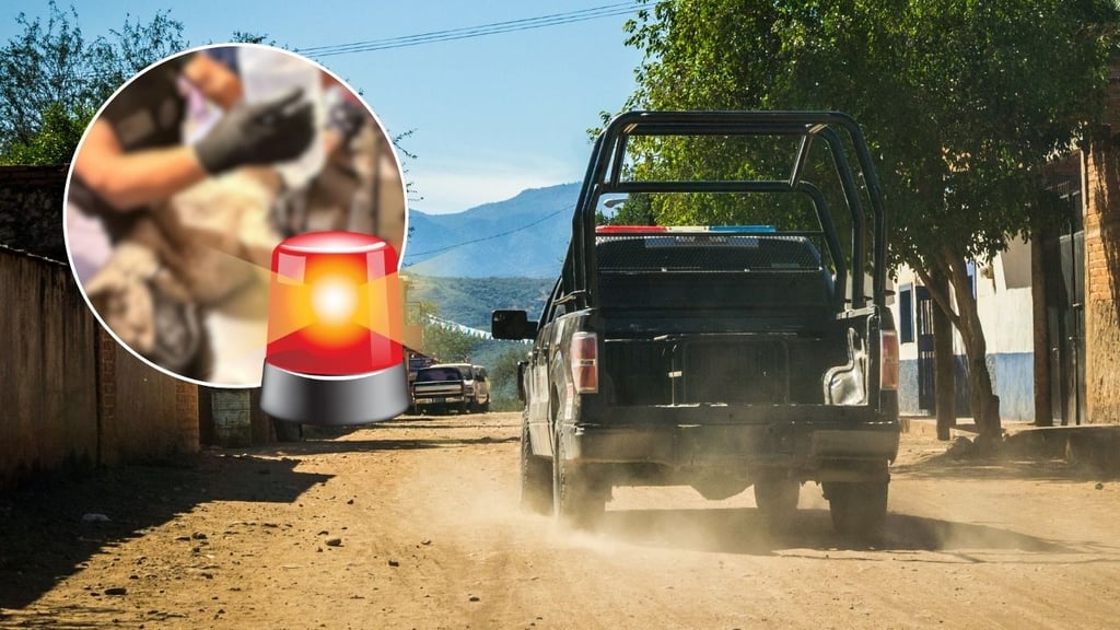 Detienen en Nombre de Dios a sujeto que arrastraba con su moto a un perrito