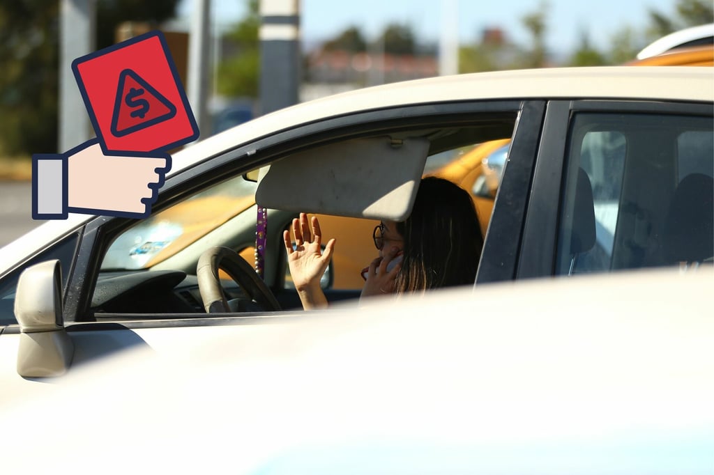 Infraccionan a 31 conductores que iban al celular y manejando en Durango