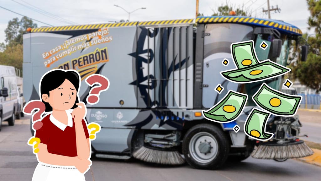 ¿Cuánto costó 'Don Perrón', la barredora de Durango que fue al taller a un mes de su compra?