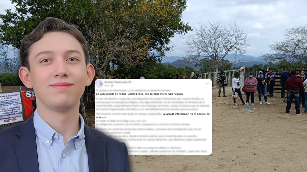 'Las madres no sufren tormento': fue el argumento con el que negaron amparo en caso Carlos Emilio