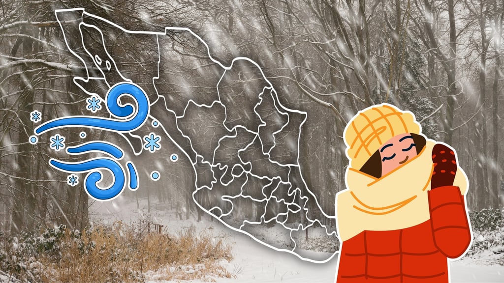 Frente frío 34 traerá más heladas y nevadas a México: ¿qué zonas se verán afectadas y cuándo?