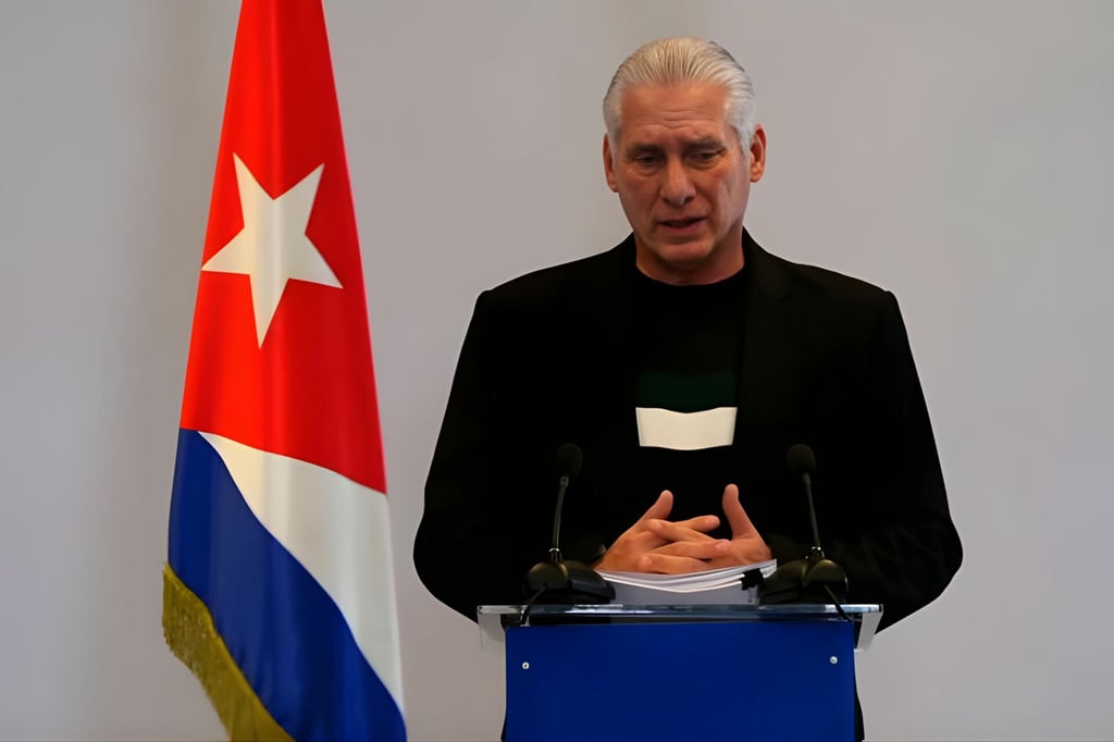 Díaz-Canel destaca envío de ayuda humanitaria de México a Cuba; agradece 'solidaridad' a Sheinbaum