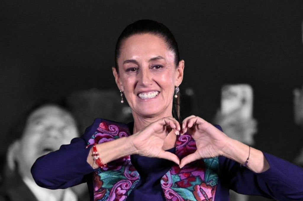 Claudia Sheinbaum envía mensaje por San Valentín; 'el amor vence al odio'