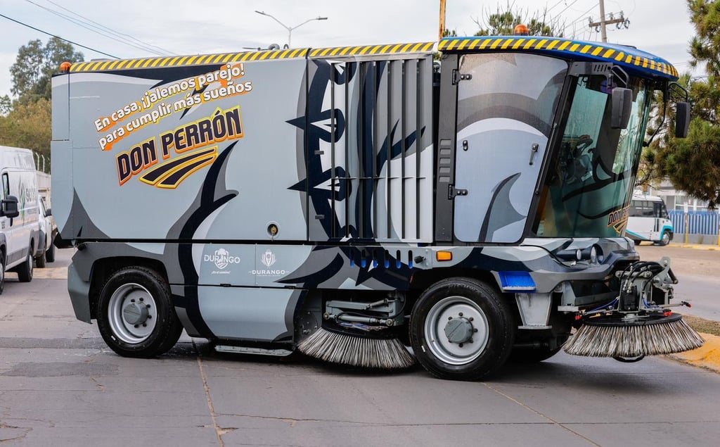 Destino. La barredora será únicamente para las vialidades de mayor circulación vehicular.