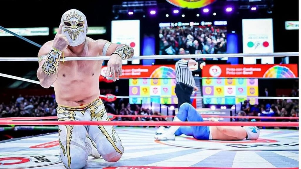 Registro. Superó las 240 luchas en el año y encabezó o coestelarizó 34 funciones con localidades agotadas en la Arena México.