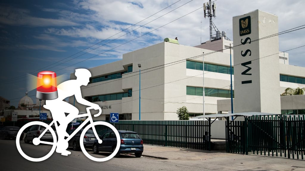 Ciclista resulta lesionado tras ser arrollado en Gómez Palacio; responsable huyó del lugar