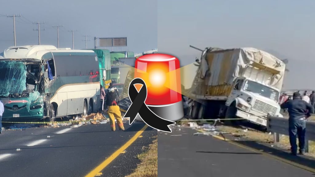 Choque múltiple deja tres muertos y 15 lesionados en carretera del Estado de México | VIDEO