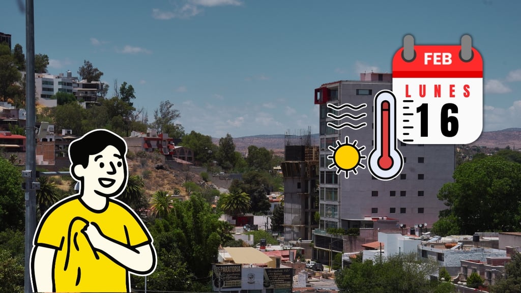 Tarde calurosa en la ciudad de Durango: así será el clima HOY lunes 16 de febrero