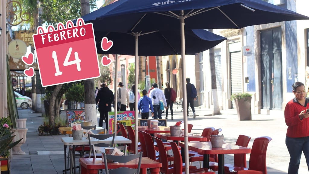 Por celebración del 14 de febrero, restaurantes de Durango llegaron al 100% de ocupación