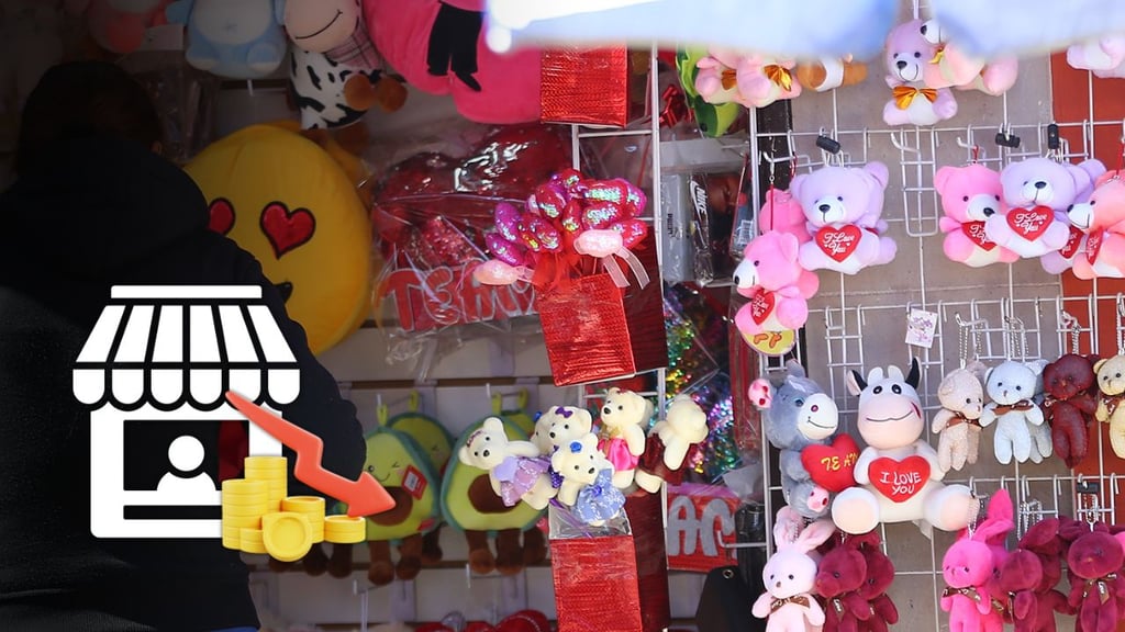 Pequeños comercios de Durango no tuvieron beneficios por el Día del Amor y la Amistad