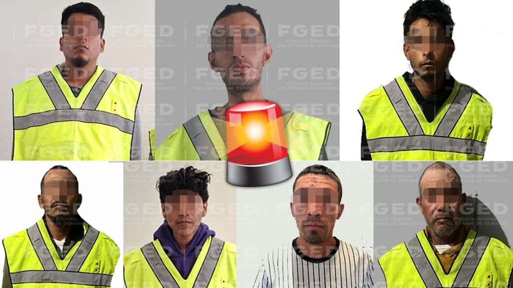 Vinculan a proceso a 7 narcomednudistas de Gómez Palacio