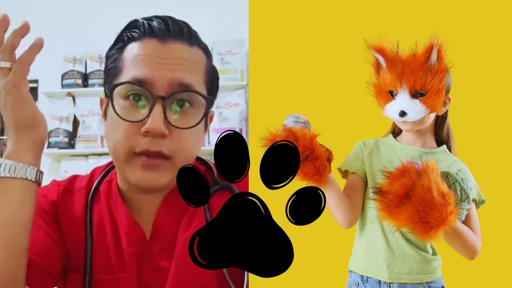 'Se cree perro': veterinario narra su experiencia atendiendo a un joven therian | VIDEO