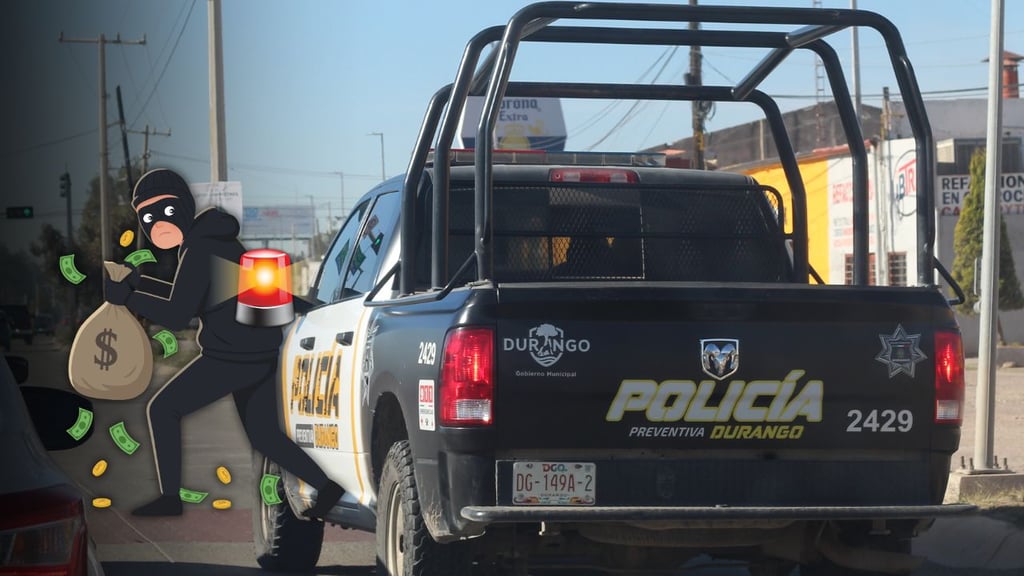Despojan de efectivo a conductor tras dejar pasaje en un hotel de Durango