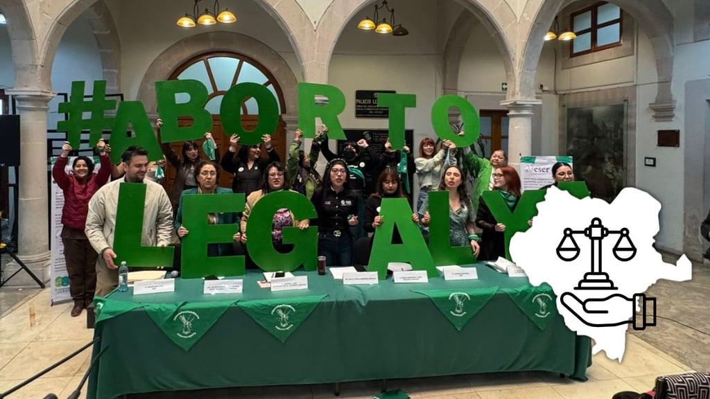 'Aborto legal ya': colectivos feministas demandan la despenalización en Durango