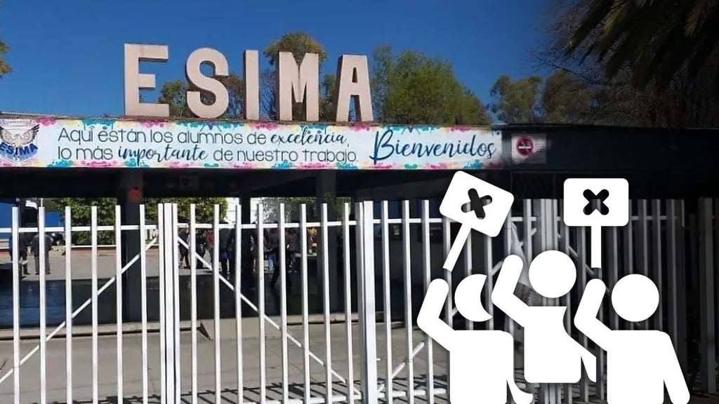 Personal de la ESIMA toma las instalaciones ante falta de respuesta en diversas demandas