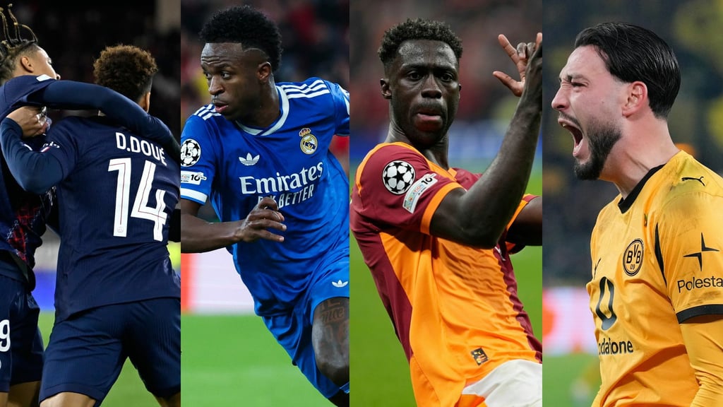 Champions League: Real Madrid asalta al Benfica y Galatasaray aplasta a Juventus en Playoffs