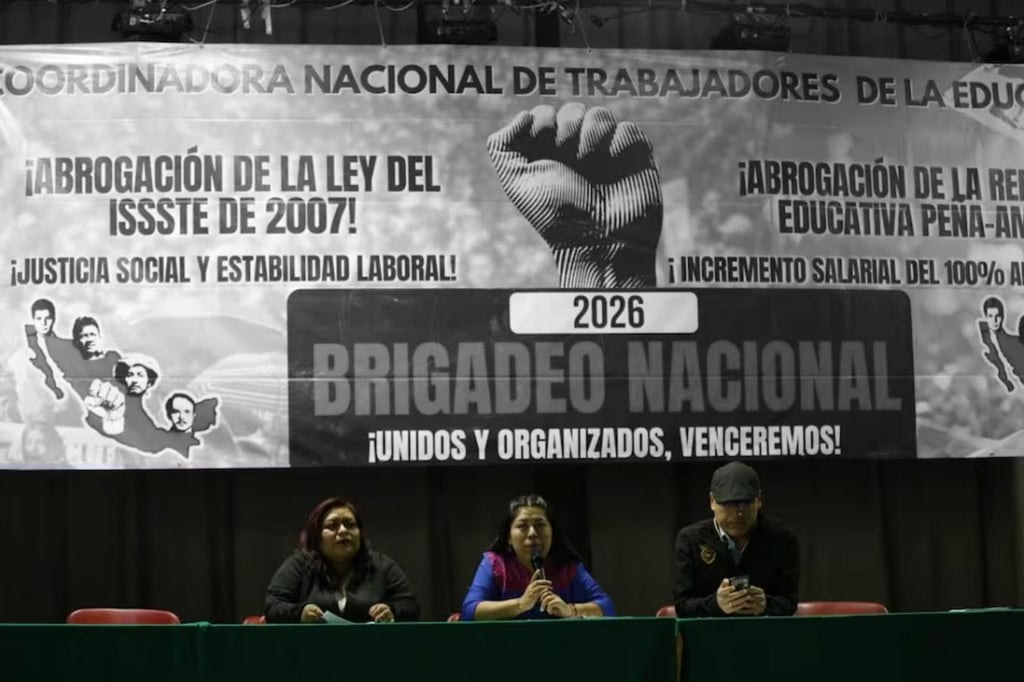 'No rodará el balón': CNTE amaga con huelga rumbo al Mundial 2026
